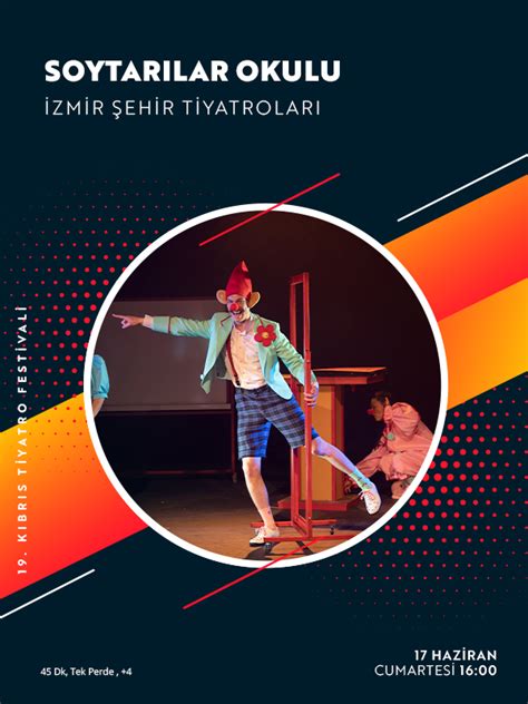 Soytarılar Okulu 19 Kıbrıs Tiyatro Festivali biletinial