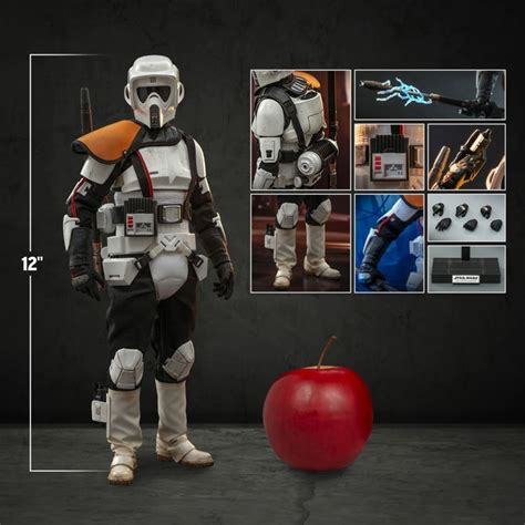 Scout Trooper Commander Sixth Scale Figure By Hot Toys
