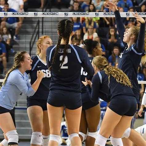 Villanova Upsets 23 Utah In Villanova Volleyball Invitational