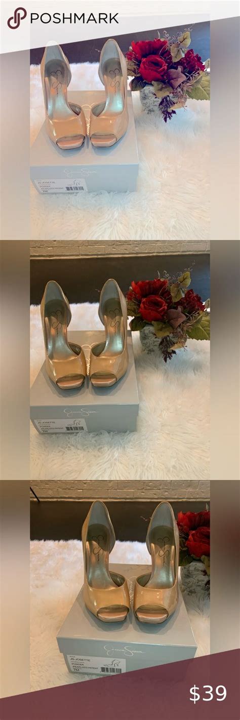 Jessica Simpson Nude High Heels In Nude High Heels Shoes Women Heels Fashion Box