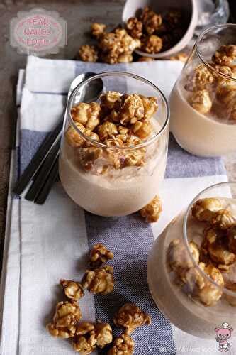 Salted Caramel Mousse With Caramel Popcorn From Bear Naked Food And Its Similar Cooking