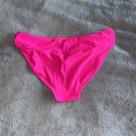 Aerie Pink Bikini Bottoms Never Worn But Depop