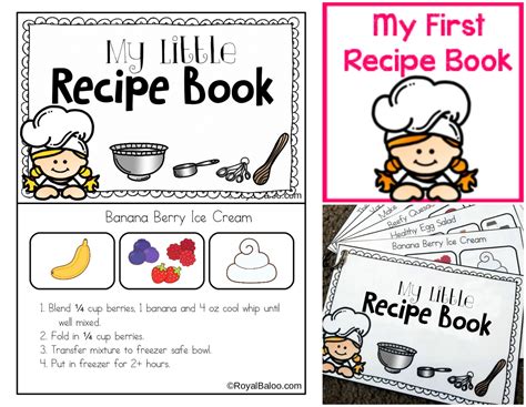 Recipe Template For Kids 