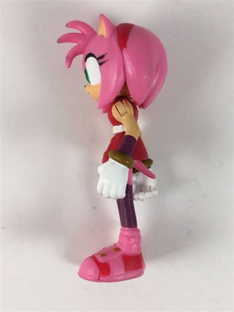 Mavin Amy Rose Sonic Boom Sonic The Hedgehog Tomy Action Figure 3” Toy