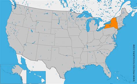 Nueva York (Estados Unidos): Mapa E Información