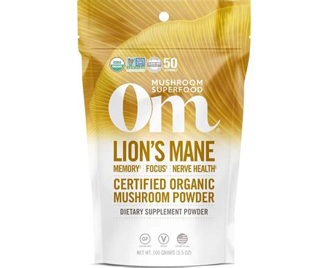 Om lion's mane 100 g купить Киев и Украина, цена и отзывы ⭐ Mega Mass
