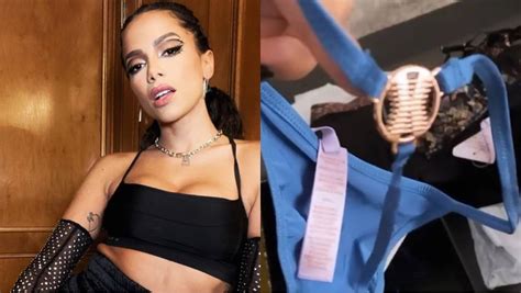 Ap S Anitta Mostrar Lingerie Da Marca De Rihanna Veja Outras Pe As Da Nova Cole O
