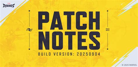 Marvel Rivals Version 20250814 Patch Notes - August 14, 2025 | Marvel ...