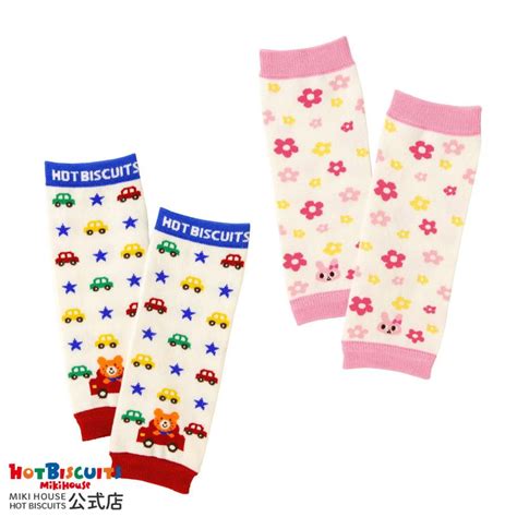 HOT BISCUITS ミキハウス 出産祝い 内祝い レッグウォーマー 総柄模様 ピンク マルチカラー F ホットビスケッツ ミキハウスホットビスケッツ公式店 通販 Yahoo