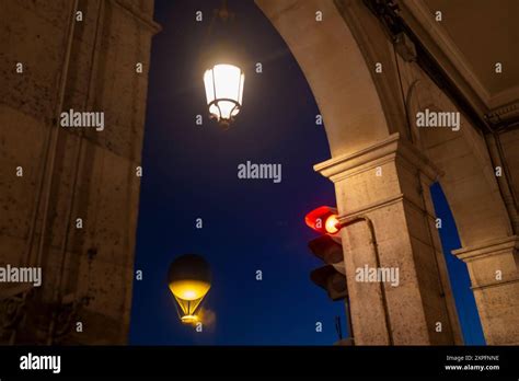 Paris France Th Aug The Olympic Cauldron Hangs Under A Hot Air Balloon Is Seen During