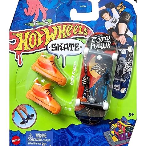 Hot Wheels Skate Parmak Kaykay ve Ayakkabı Paketleri HNG28