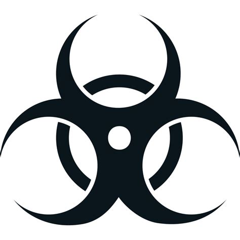 Biohazard Symbol Sign Element Icon Isolated 56280657 Png