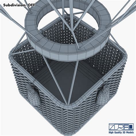 Hot Air Balloon V D Model Max Fbx Obj Free D