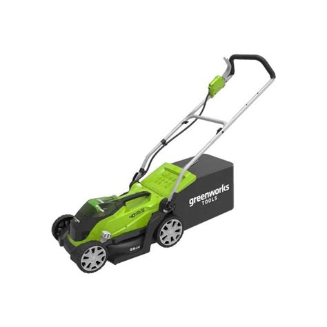 Tondeuse Greenworks 40v 2x2ah 35cm Chargeur Tecniba