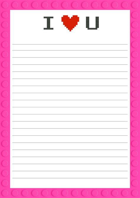 images  love letter templates printable  printable love