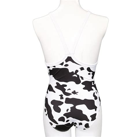 Tamatoys Cow Print Swimsuit For Otokonoko L DSC Sex Toys Shop