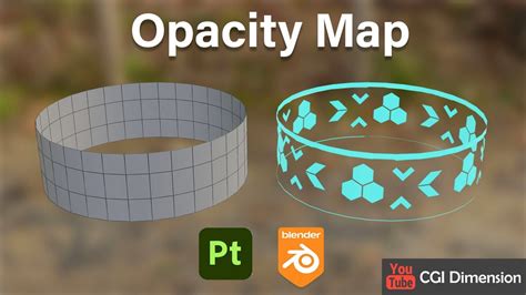 Substance Painter Tutorial Alpha Opacity Map And Use In Blender 30