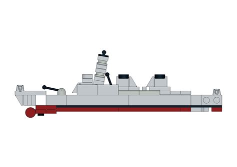Lego Arleigh Burke Class Destroyer Moc