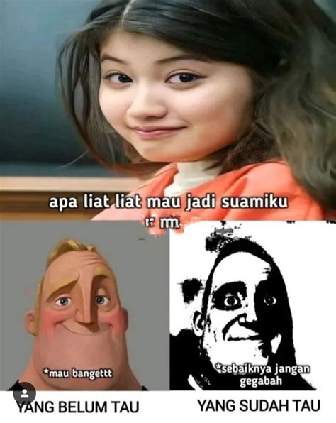 Meme Ekspresi Tau Vs Gak Tau Urusan Mau Ngakak