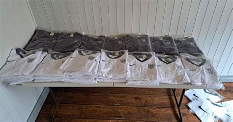 200 Fake England Shirts And 27000 Illegal Cigarettes Seized From North