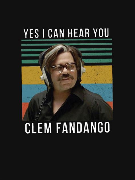 Clem Fandango Yes I Can Hear You Active T Shirt For Sale By