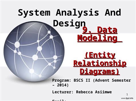 data modeling entity relationship diagrams system analysis