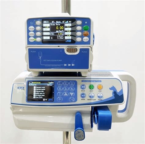 Portable Syringe Infusion Pump Automatic Single Channel Hospital Pet