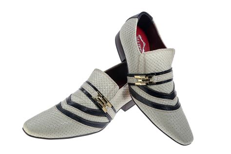 Sapato Masculino Italiano Em Couro Trice Nude Art Sapatos
