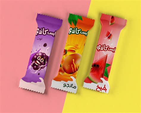 ice candy packaging  behance