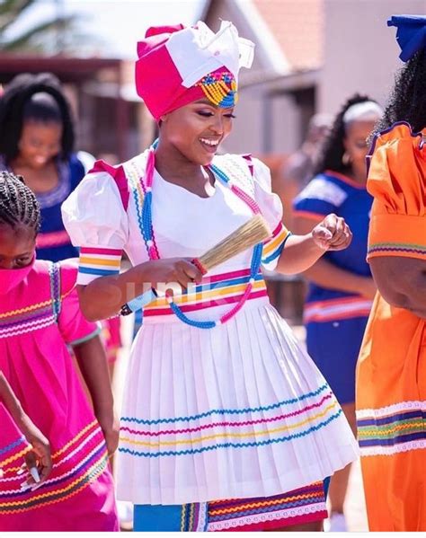 Sepedi Makoti Dresses Sunika Traditional African Clothes Pedi