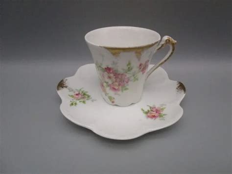 TASSE A CAFÉ ancienne en porcelaine de Limoges EUR 12 00 PicClick FR