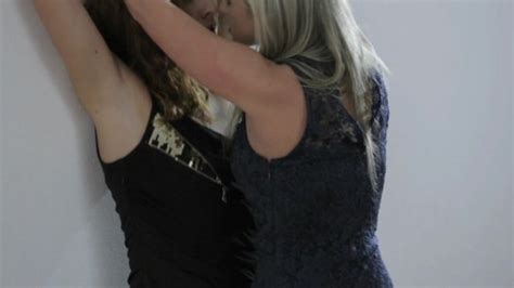 Hot Redhead And Blonde Lesbians Make Love From Bet The By Viv