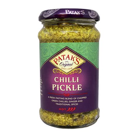 Patak S Chilli Pickle Hot Mantra Food