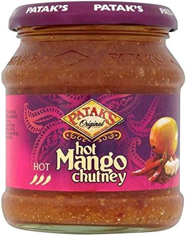 Amazon Patak S Hot Mango Chutney G Grocery Gourmet Food