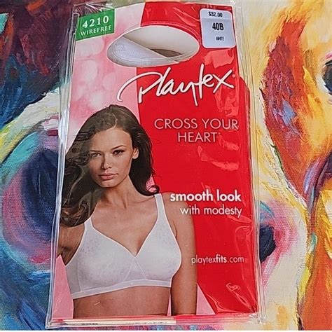 Cross Your Heart Wire Free Bra Playtex Cross Your Heart Cotton Bra