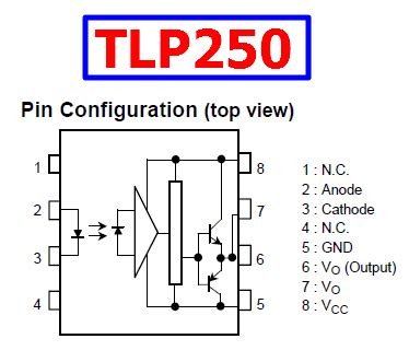 TLP250 Datasheet PDF - Photocoupler - Toshiba