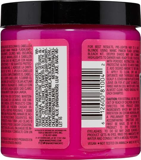 Manic Panic Semi Permanent Hair Colour Cream Cotton Candy Pink 8 Oz 237 Ml Ebay