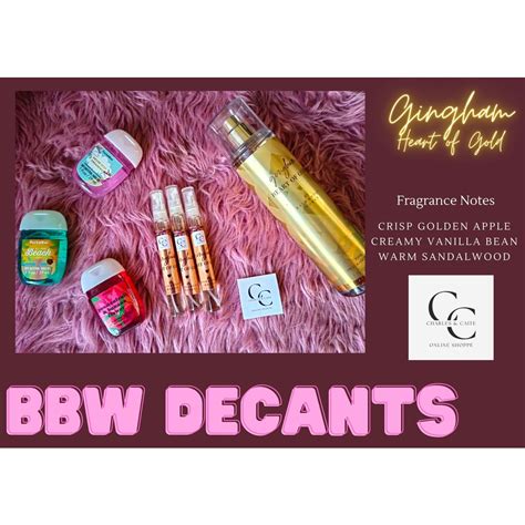 Original Bath And Body Works Decants Ml Shopee Philippines