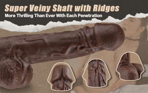 Bbc Lover Realistic Thrusting Vibrating Heating Black Dildo With Remote Control Inch