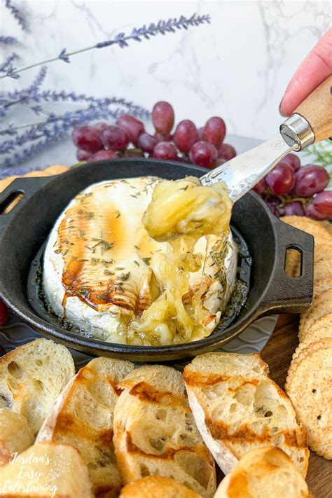 Baked Brie With Honey Recipe Jordan S Easy Entertaining