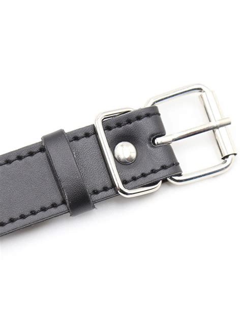 Femmes Body Harnais BDSM Sexy Bondage Body Fétiche Esclave Jeu Outils Noir Faux Cuir Sex Toys