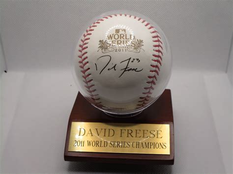 Freese, David on 2011 World Series Baseball - MLB Authenticated - After ...