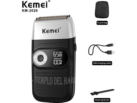 Shaver Kemei Incluye Repuesto De Malla El Templo Del Barbero