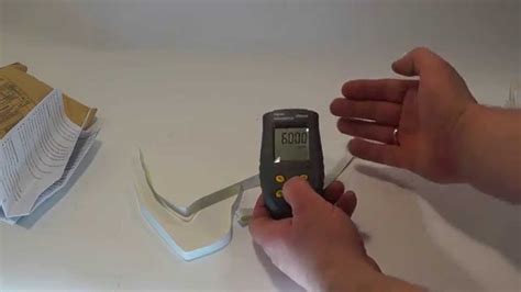 Посылка из Китая Цифровой Тахометр HS2234 бесконтактный - YouTube