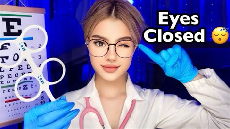 Asmr Cranial Nerve Exam But Eyes Closed 👀 Doctor Asmr For Sleep ️ Follow My Instructions Youtube