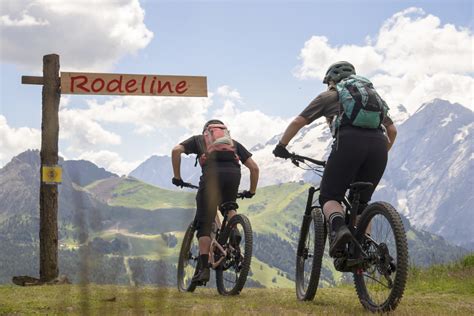 Rode Line Fassa Bike Park Mountain Biking Outdooractive