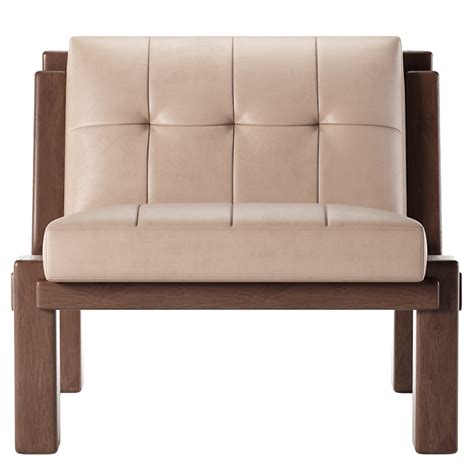 Camilo Chair Nubuck Nude D Model For Corona
