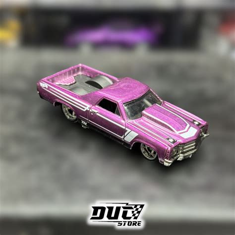 Ducstore Model Car Htf Hot Wheels Sth El Camino Super Treasure Hunts Loose