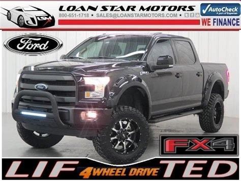 2015 Ford Lariat Supercrew Fx4 4wd Lifted 4x4 Lthr Navi Snrf 4x4