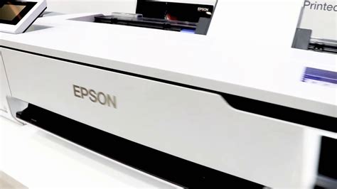 Epson Surecolor Sc F Tinta Orginal Sublimado Youtube